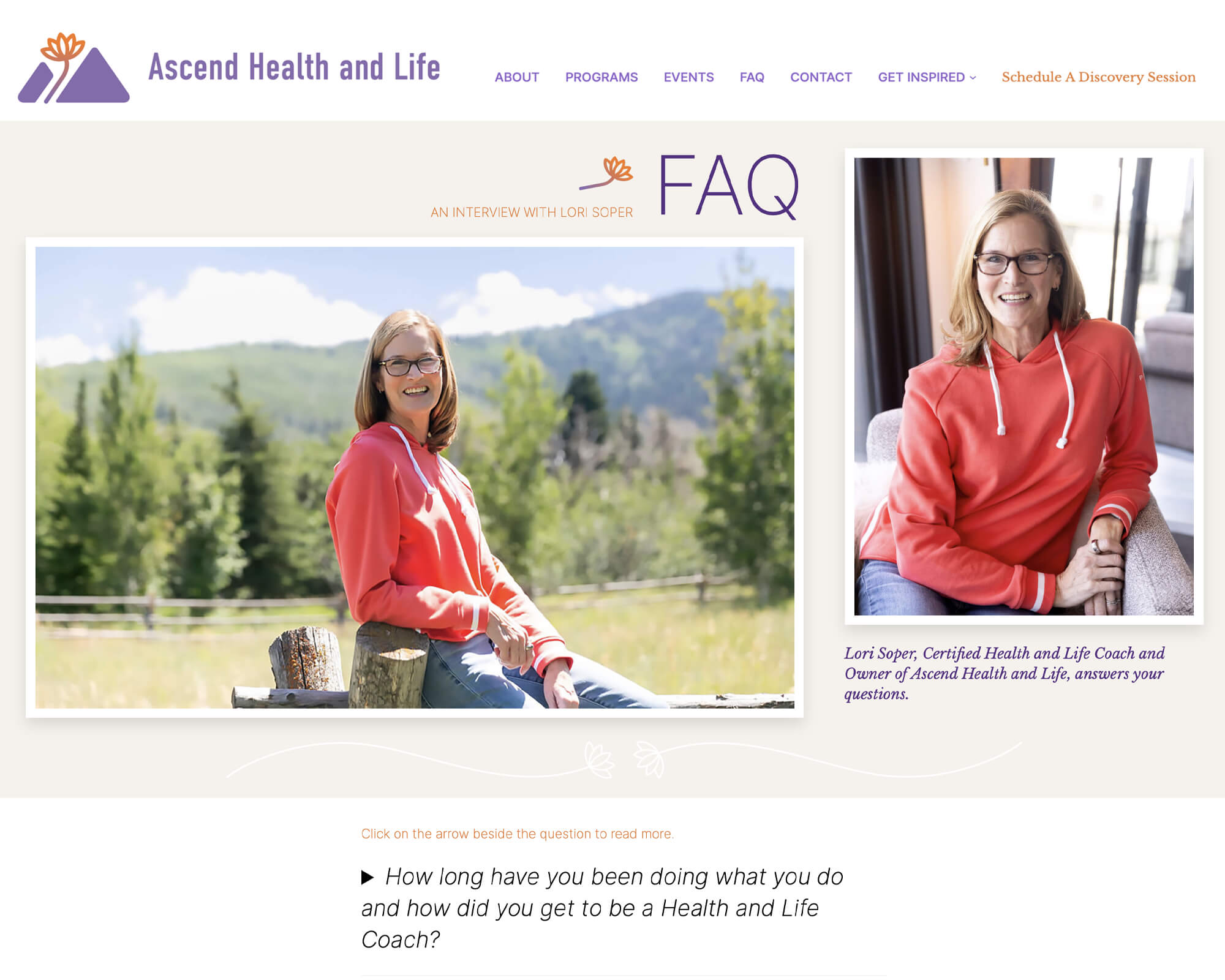 FAQ - Ascend Health and Life